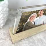 Personalised My Favourite Child Gave Me This Wooden Base 6x4" Photo Frame