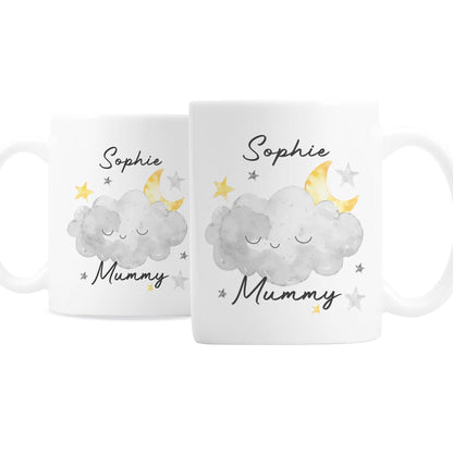 Personalised Mummy Cloud Mug