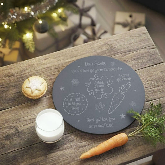 Personalised Christmas Eve Plate For Santa