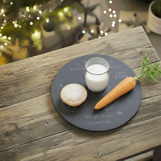 Personalised Christmas Eve Plate For Santa