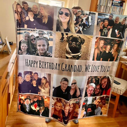 Love You as much as You Love Leeds - Luxury Fleece Blanket 150cm X 150cm