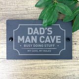 Personalised Any Message Slate Wall Sign 25 x 15cm