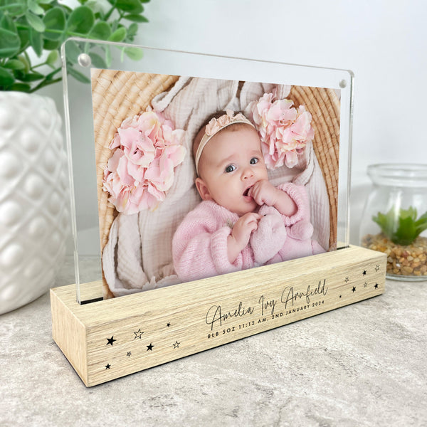 Personalised Baby Photo Frames