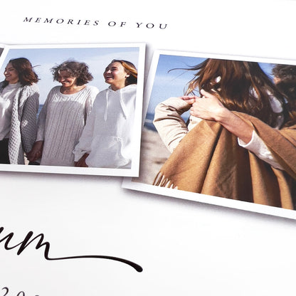 Personalised Memorial Photo White Keepsake Box - 3 Sizes