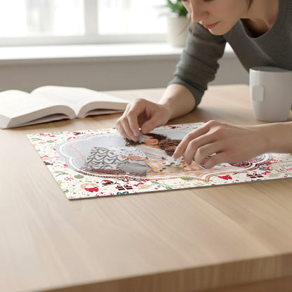 Christmas Photo Upload Jigsaw 300 Pcs + Metal Gift Tin