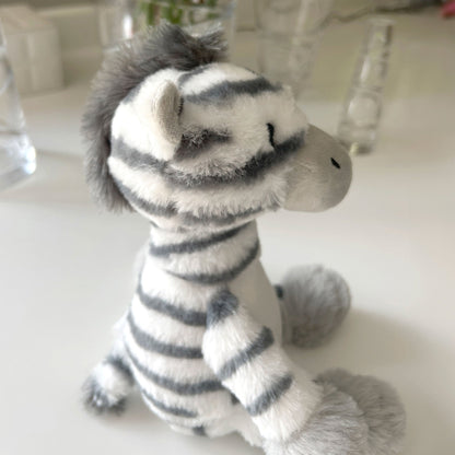 Personalised Born in 2026 Zebra Teddy Bear 28cm | New Baby, 1st Birthday or Christening Gift