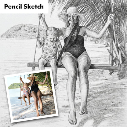 Personalised Crystal Token Gift with AI Photo Effects