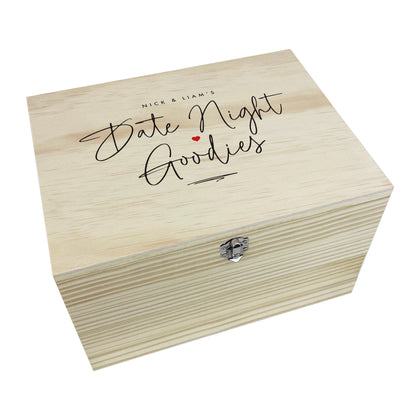 Personalised Couples Date Night Treat Box - 5 Sizes