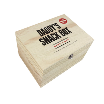 Personalised Snack/Sweet Box Pine Hamper Box - 5 Sizes (16cm | 20cm | 26cm | 30cm | 36cm)