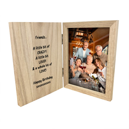 Personalised 'Any Occasion' Book Photo Frame