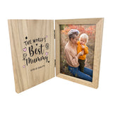 Personalised Personalised The World's Best Mum Book Photo Frame