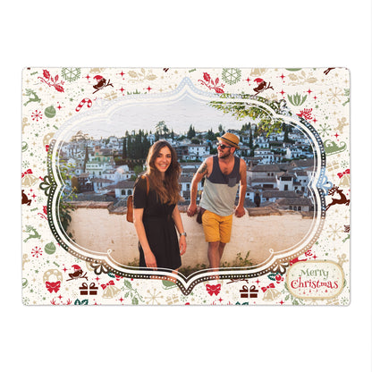 Christmas Photo Upload Jigsaw 300 Pcs + Metal Gift Tin
