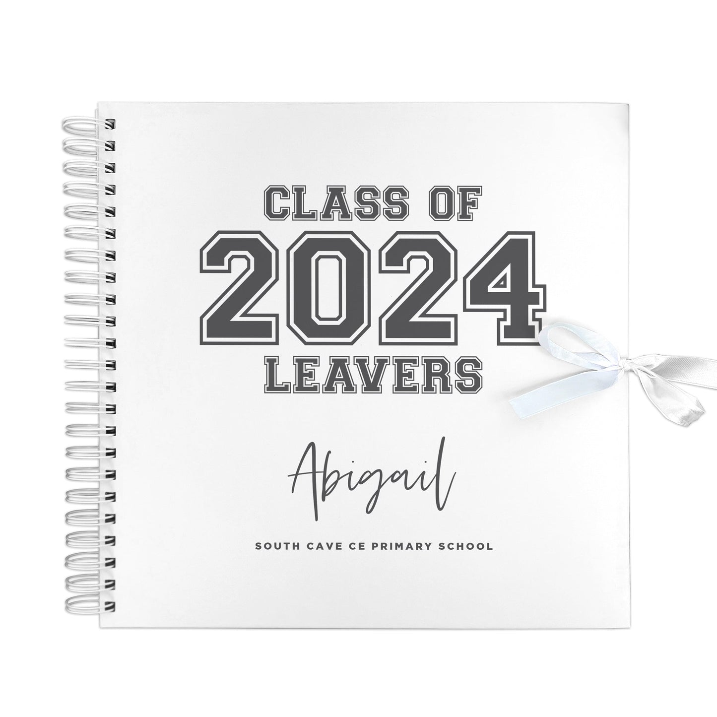 Personalised 'Class Of 2025' Leavers Scrapbook / Signing Book