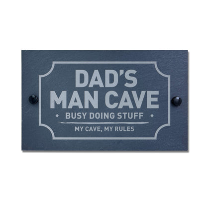 Personalised Any Message Slate Wall Sign 25 x 15cm