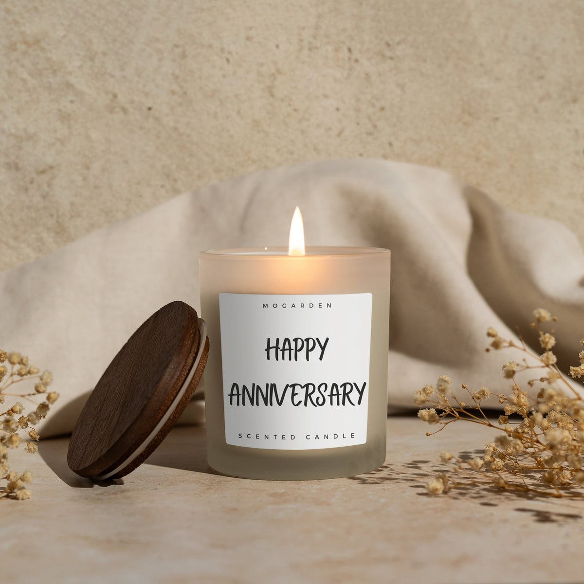 Anniversary Candle - Luxury Vanilla Soy 220g | Anniversary Gift