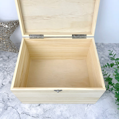 Personalised Leopard Print Wooden Memory Box - Moments & Memories | Birthday Gift for Friends