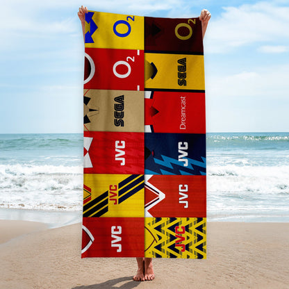 The Gooners - Kit Montage - Beach Towel - 150cm x 75cm