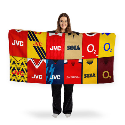 The Gooners - Kit Montage - Beach Towel - 150cm x 75cm