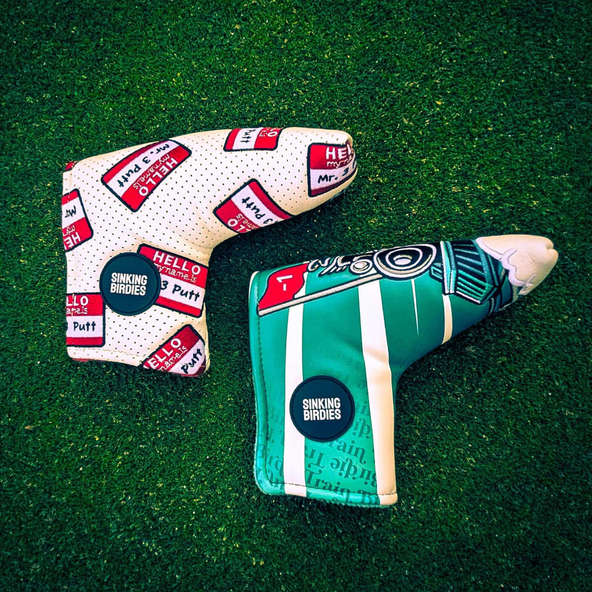 Birdie Train 2.0 Blade Putter Headcover