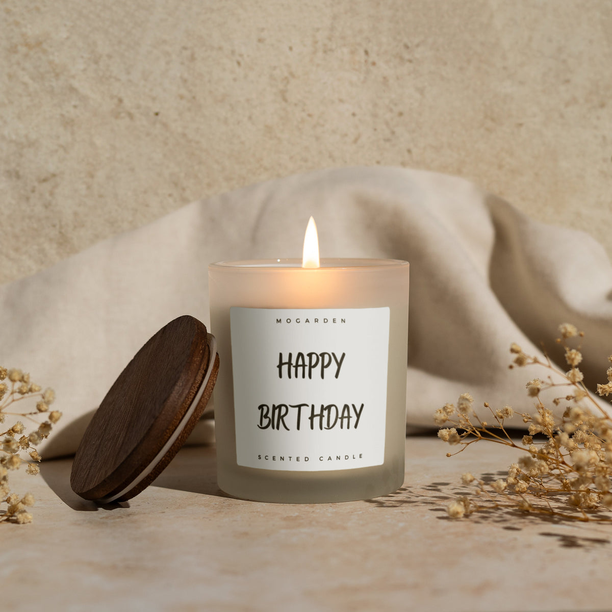 Birthday Candle - Luxury Vanilla Soy 220g | Birthday Gift
