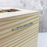 Personalised Couples Photo Wooden Keepsake Memory Box - 5 Sizes