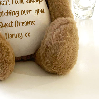 Personalised Record-A-Voice Keepsake Memory Bunny - Brown