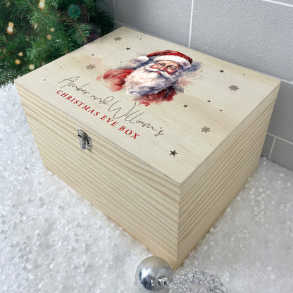 Personalised Traditional Santa Christmas Eve Box - 5 Sizes