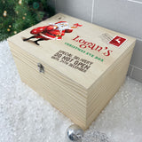Personalised Cartoon Santa Christmas Eve Box - 5 Sizes