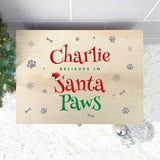 Personalised Santa Paws Pet Christmas Eve Box - 5 Sizes