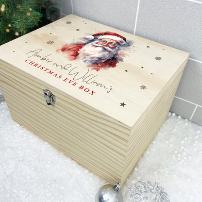 Personalised Traditional Santa Christmas Eve Box - 5 Sizes