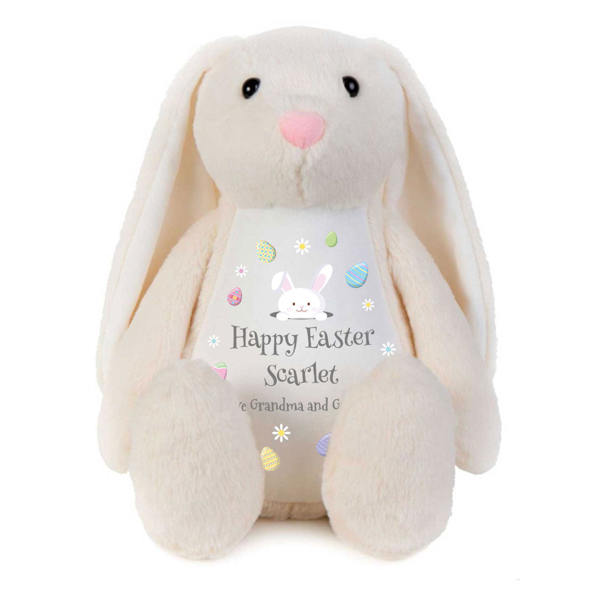Personalised Easter Bunny - Cream