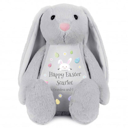 Personalised Voice Message Easter Bunny - Grey