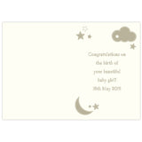 Personalised Twinkle Twinkle Card