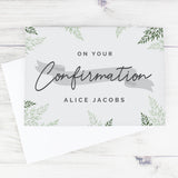 Personalised Confirmation Card