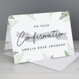 Personalised Confirmation Card
