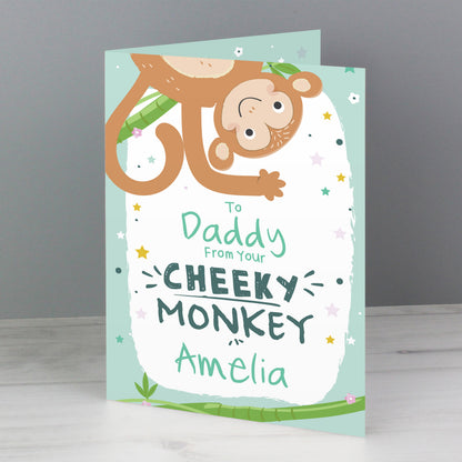 Personalised From Your Cheeky Monkey Card