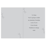 Personalised Grey Snapshot Photo Upload Greeting Card