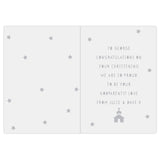 Personalised Grey Papercut Style Card