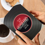Personalised Vintage Record Card