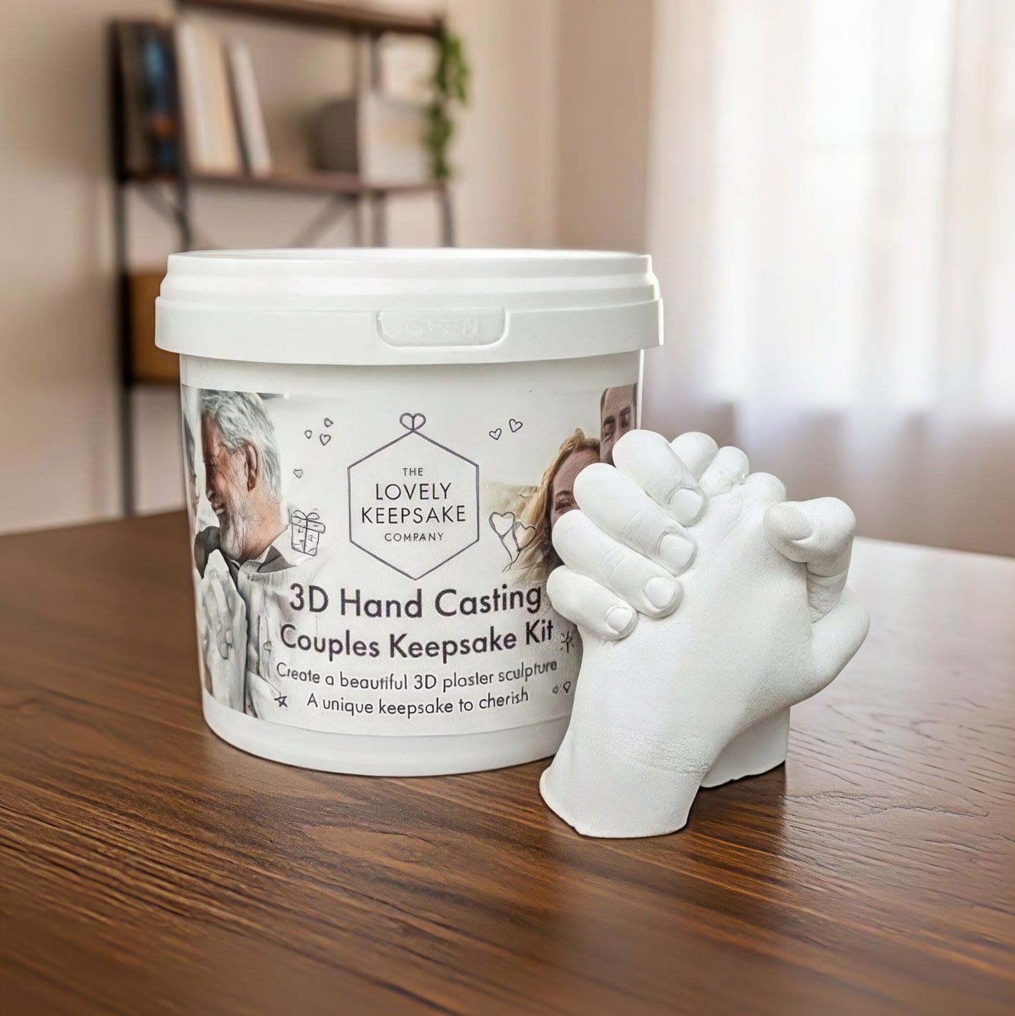 3D Hand Casting Couples Keepsake Kit