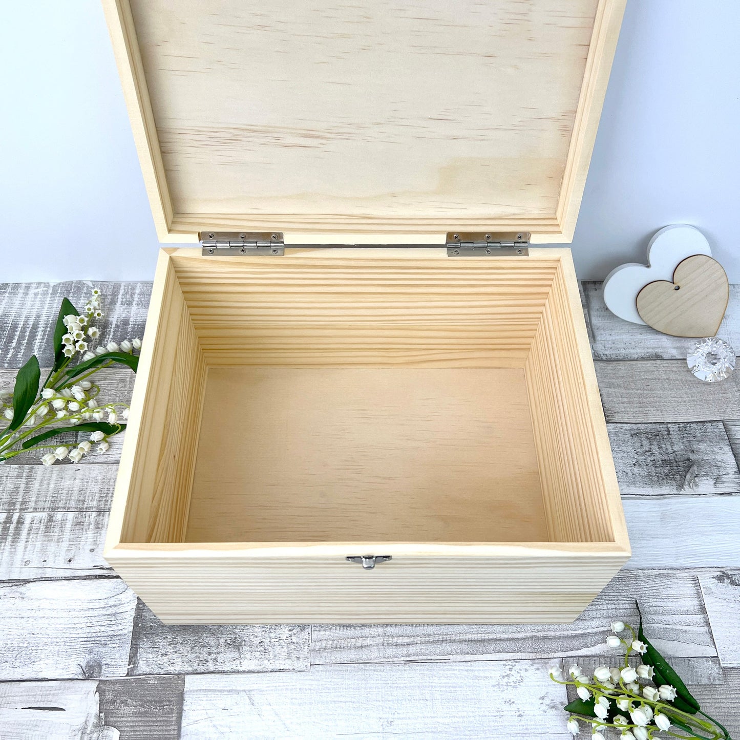 Personalised Memorial Photo Keepsake Box - 5 Sizes