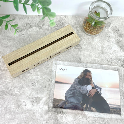 Personalised Forever Loved Pet Photo Frame