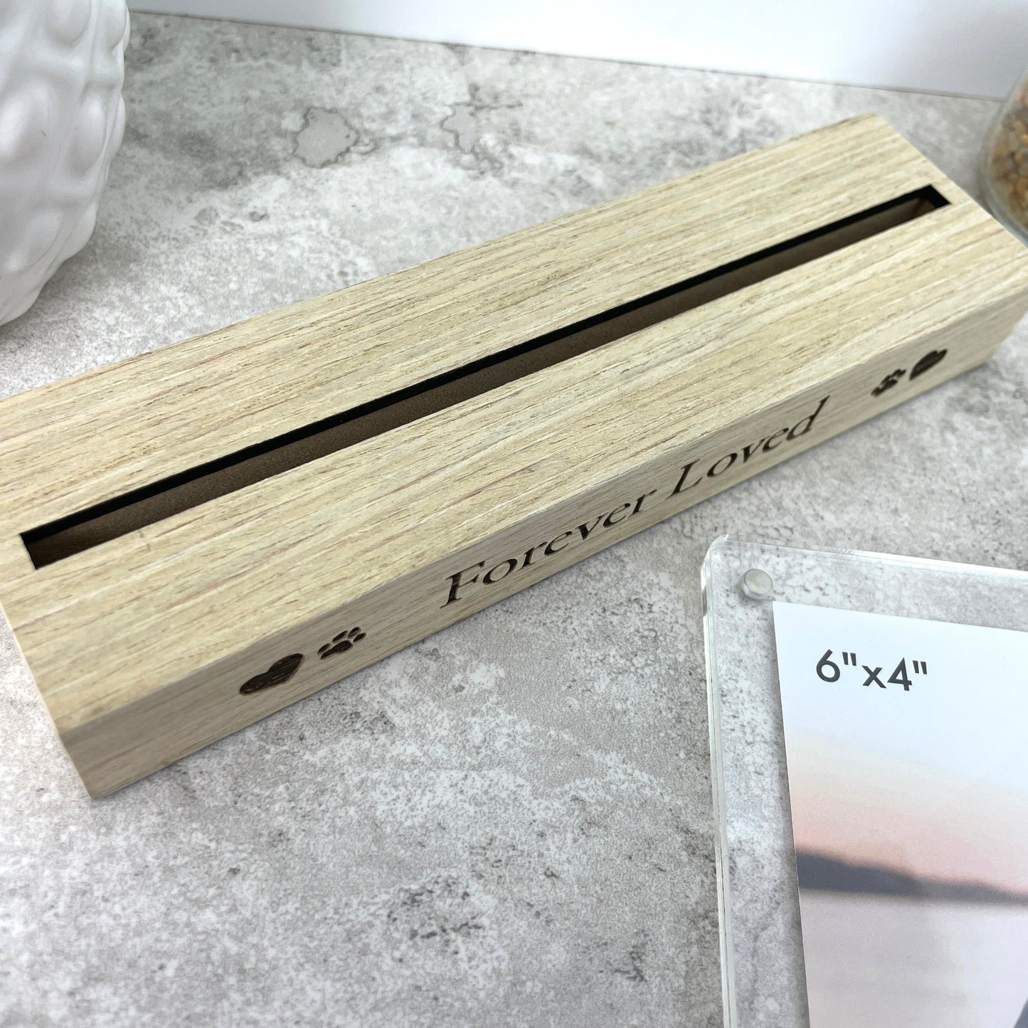 Personalised Forever Loved Pet Photo Frame