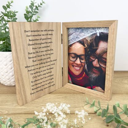 Personalised 'Any Occasion' Book Photo Frame