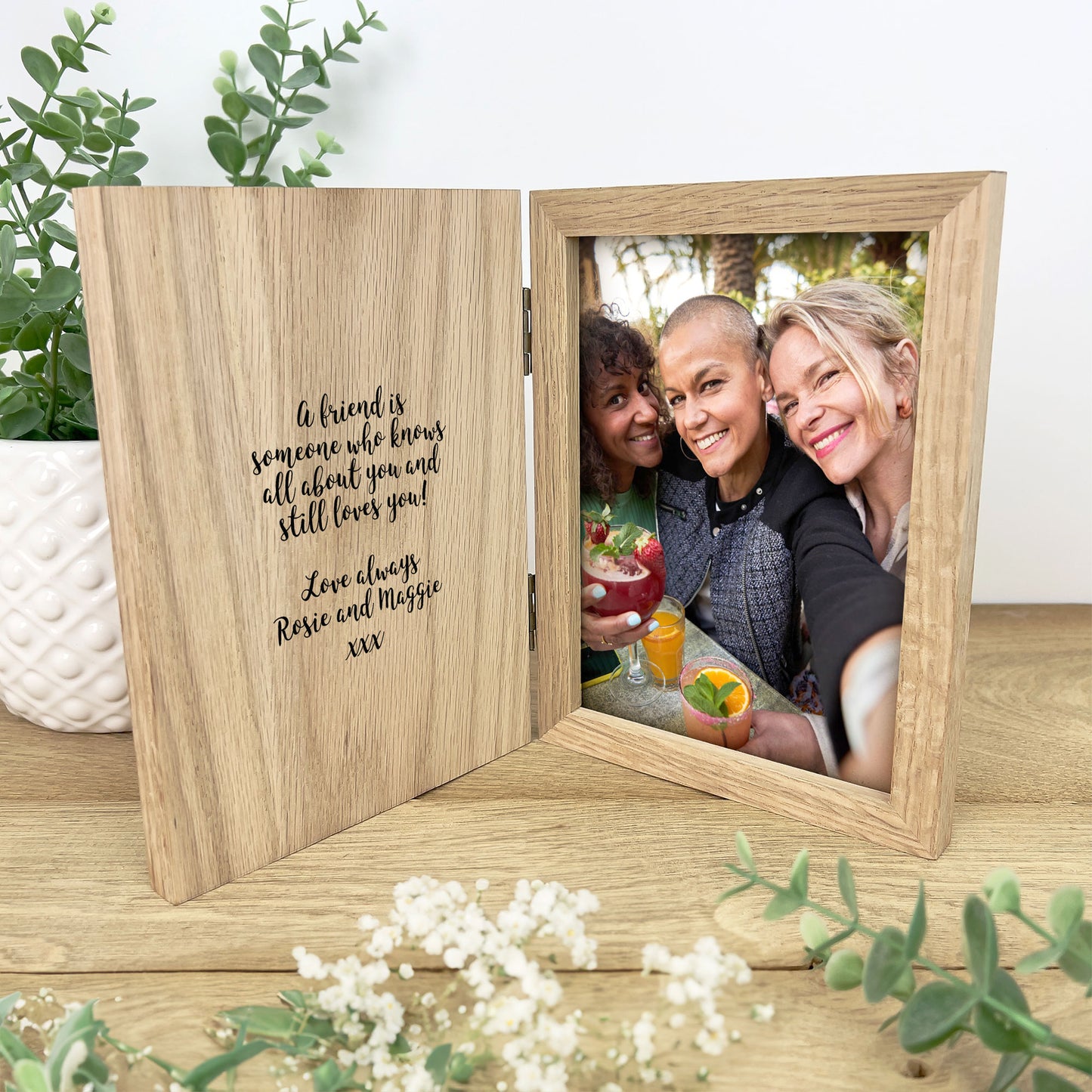 Personalised 'Any Occasion' Book Photo Frame