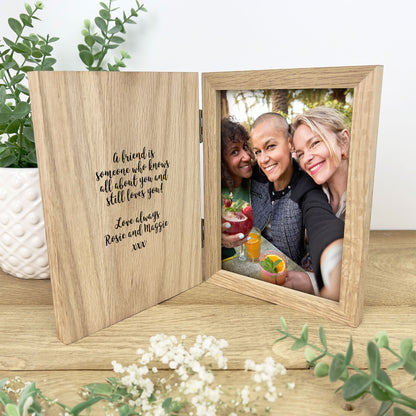 Personalised 'Any Occasion' Book Photo Frame