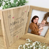 Personalised First Mother's Day Book Photo Frame