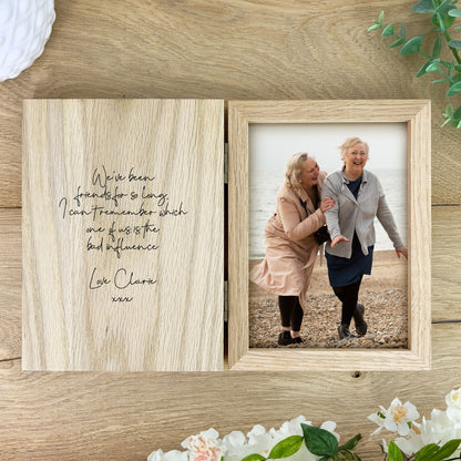 Personalised 'Any Occasion' Book Photo Frame
