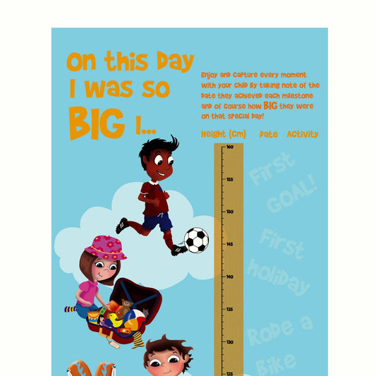 Height & Milestones Chart
