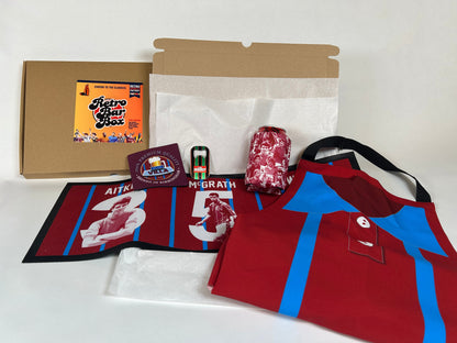 Aston Villa Football BBQ Box Bundle | Retro Man Cave Set